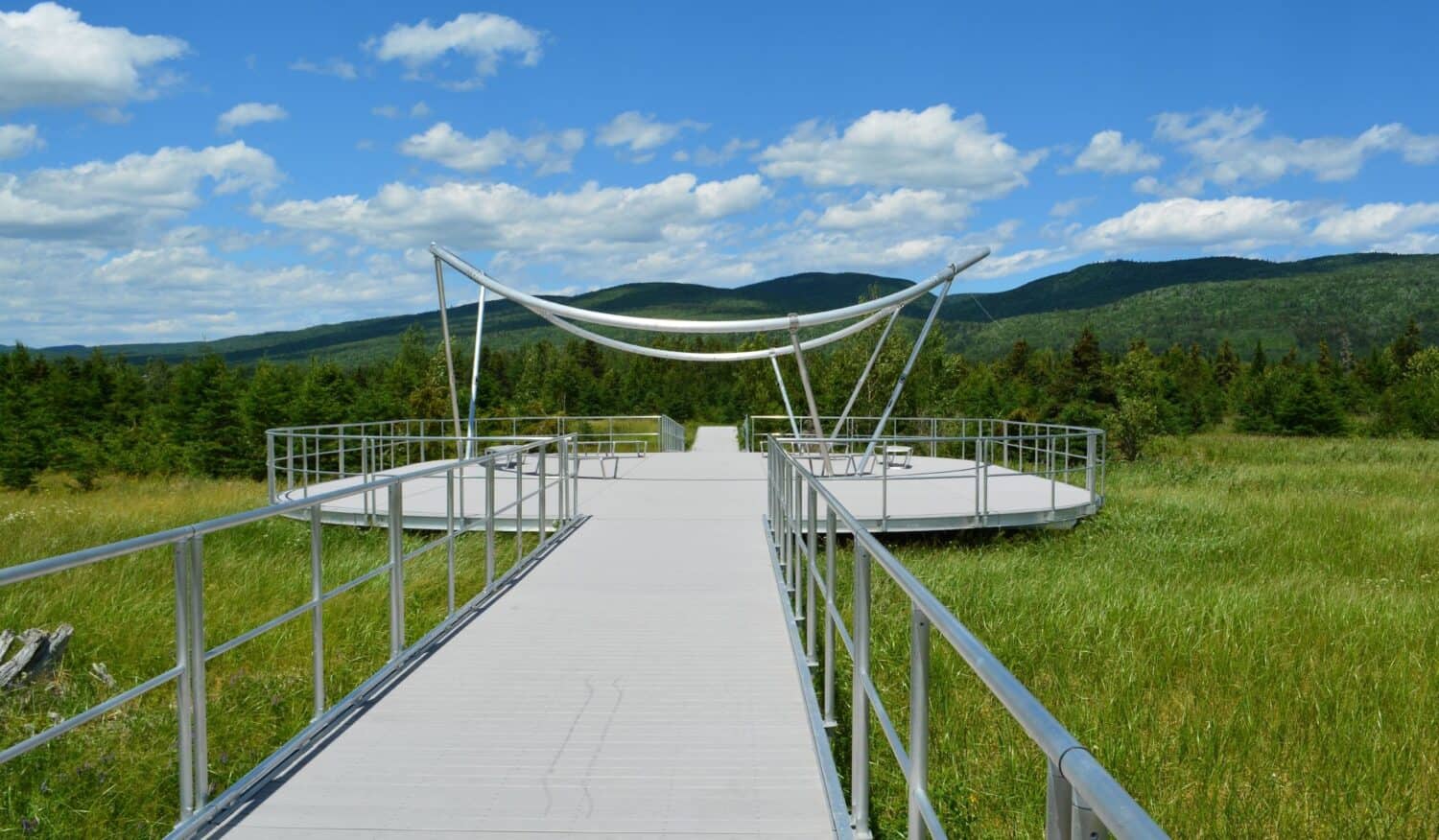 Pedestrian boardwalk Structurmarine